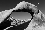 Mobius Arch with Full Moon